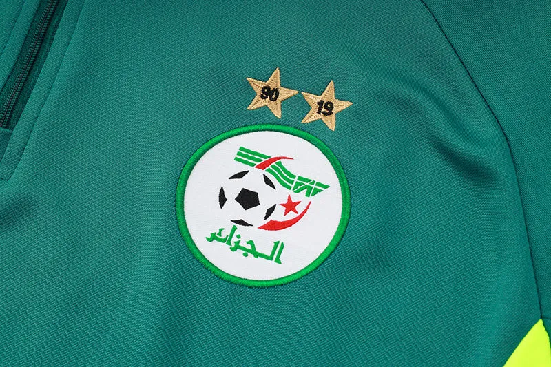 2024/25 Algeria Dark Green Sweater Tracksuit detail image