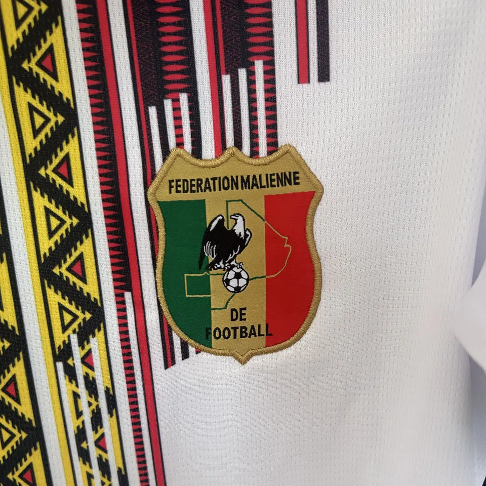 2024/25 Mali Home White Fans Soccer Jersey detail image