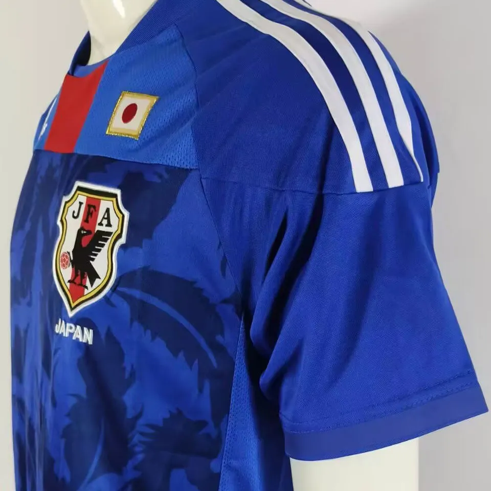 2010 Japan Home Blue Retro Jersey detail image
