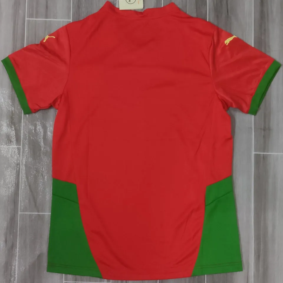 2024/25 Morocco Red Fans Soccer Jersey product image