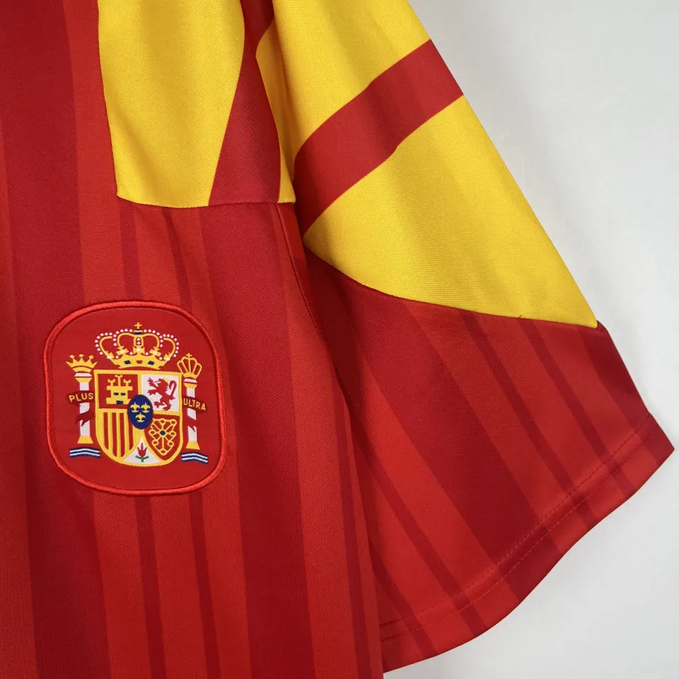 1992/94 Spain Home Red Retro.. detail image