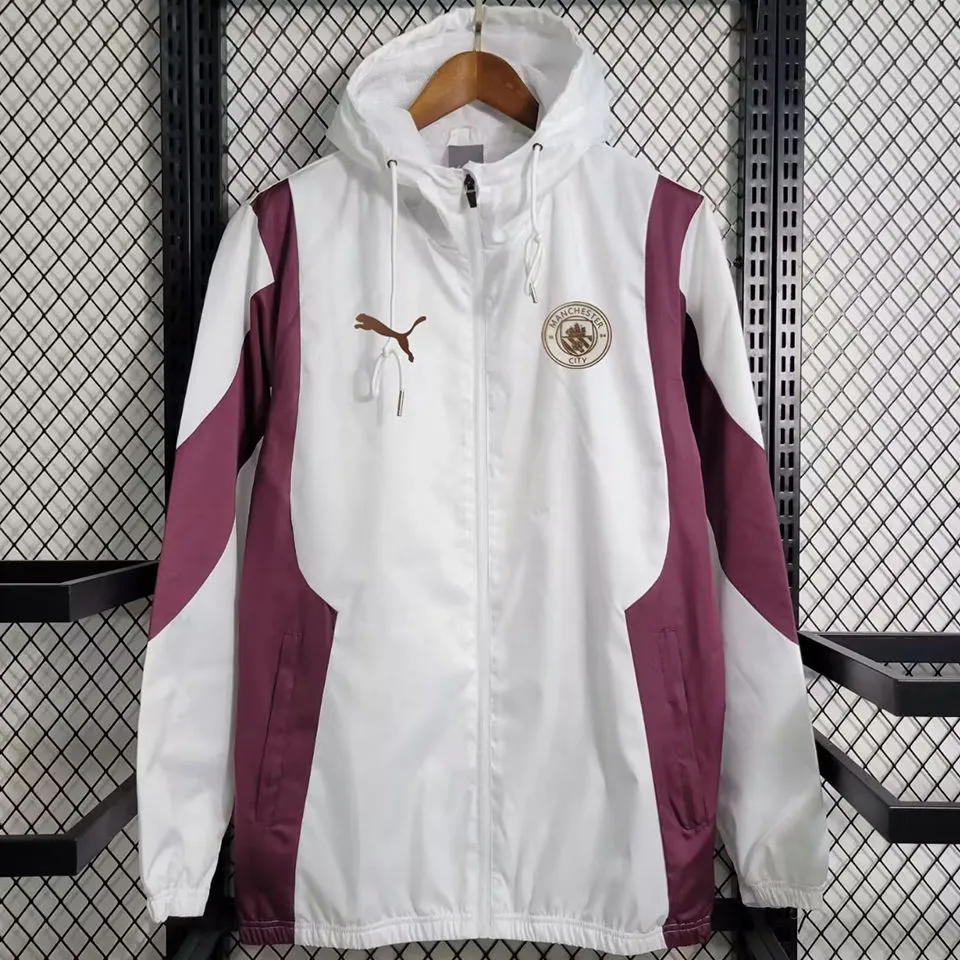 2023/24 Man City White Windbreaker product image