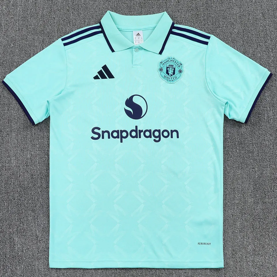 2025/26 M Utd POLO Short Jersey detail image