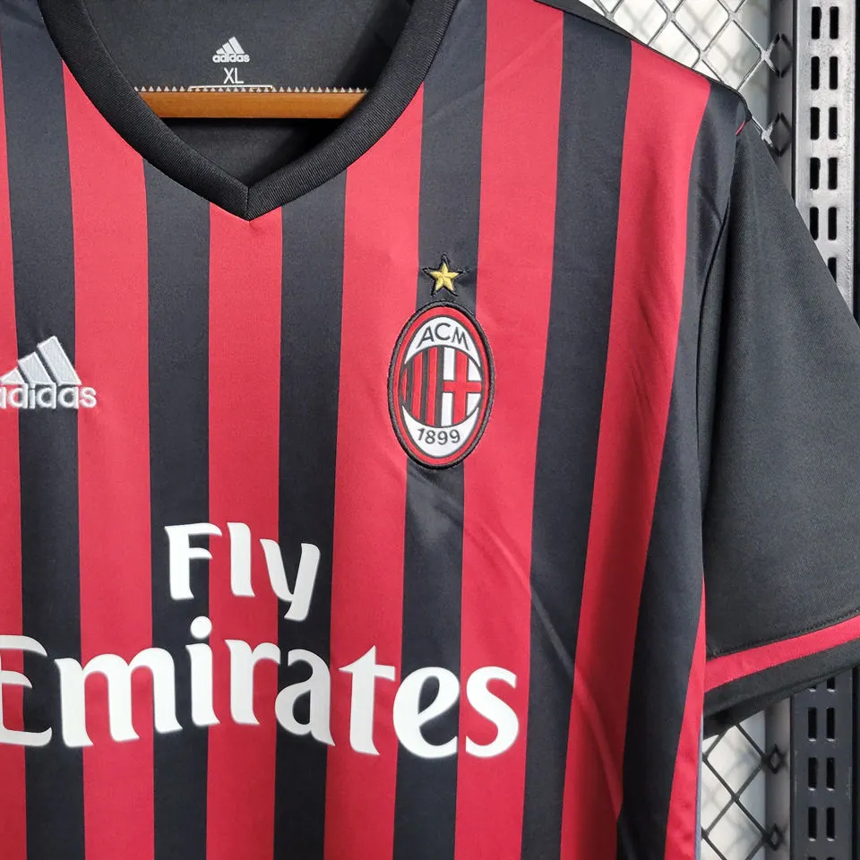2016/17 AC Milan Home Retro Soccer.. detail image