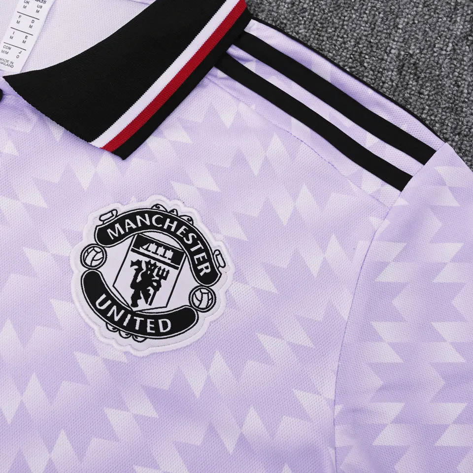 2025/26 M Utd POLO Short Jersey detail image