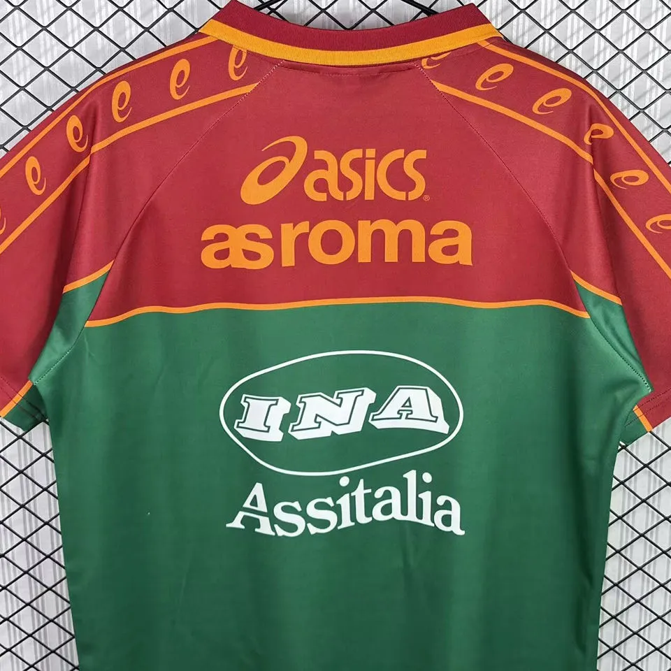 1995/1996 Roma Retro Training Jersey detail image