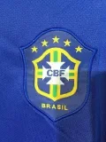 2006 Brazil Away Retro Soccer Jersey detail image