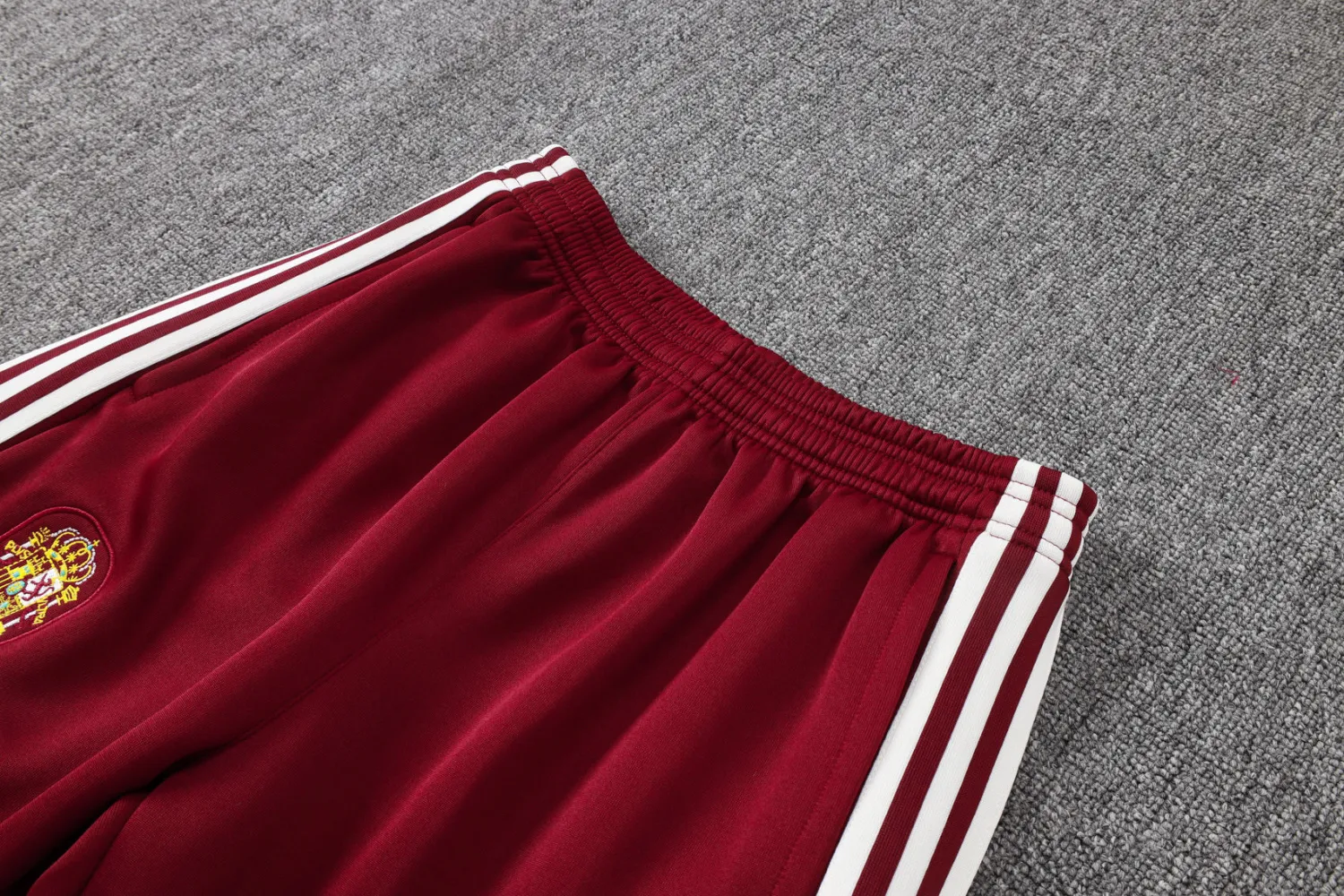 2026/27 Spain Brown Red Half Pull Tracksuit detail image