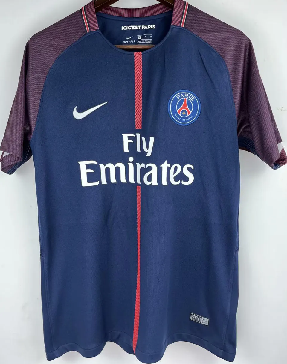 2017/18 PSG Home Retro Soccer Jersey product image