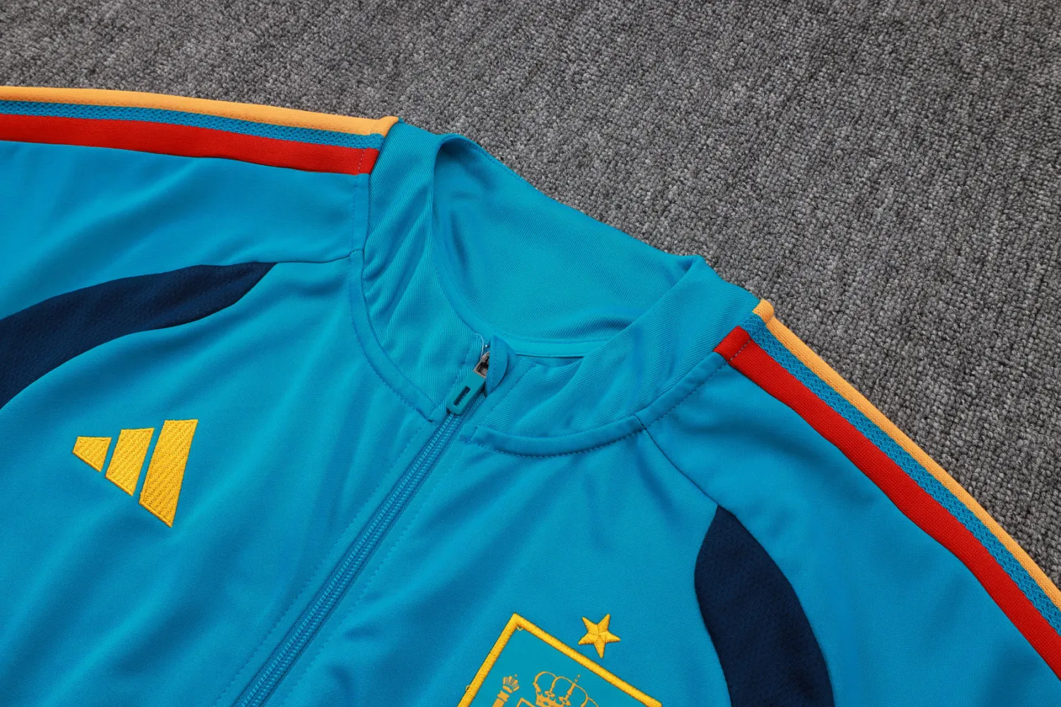 2026/27 Spain Lake blue Jacket Tracksuit detail image