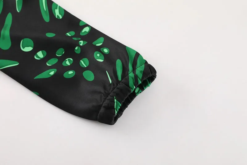 2024/25 Nigeria Black Green Jacket Tracksuit detail image