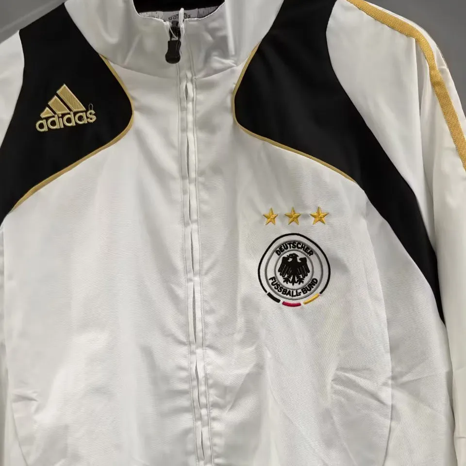 2026 Germany White Retro Windbreaker detail image