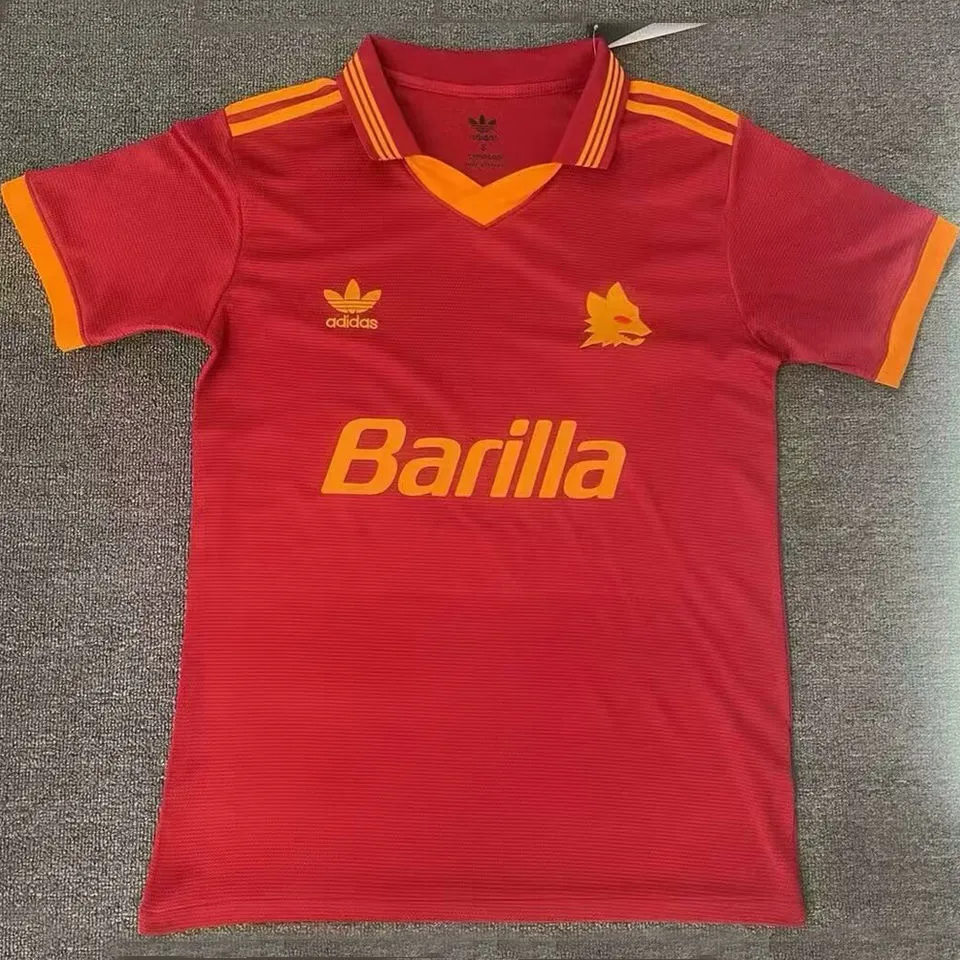 1992/94 Roma Home Red Retro Soccer.. product image