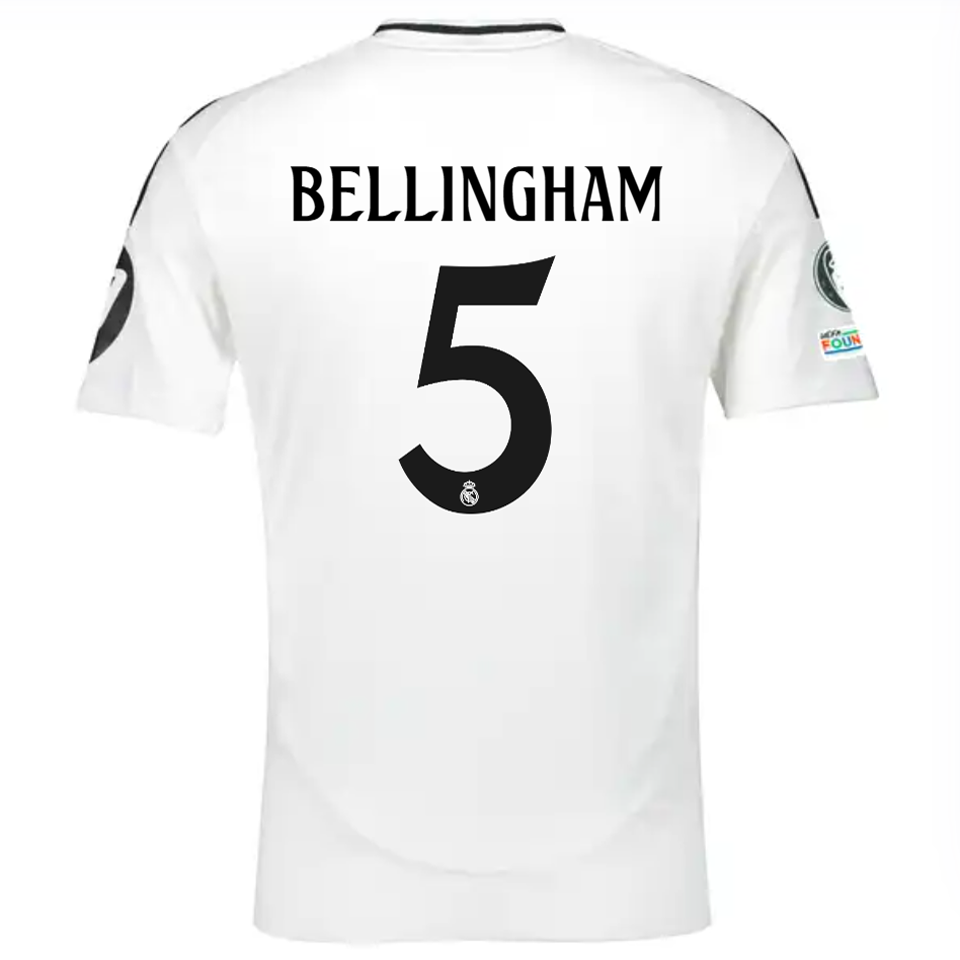 2025/26 RM 1:1 Quality Home White Fans Soccer J... detail image