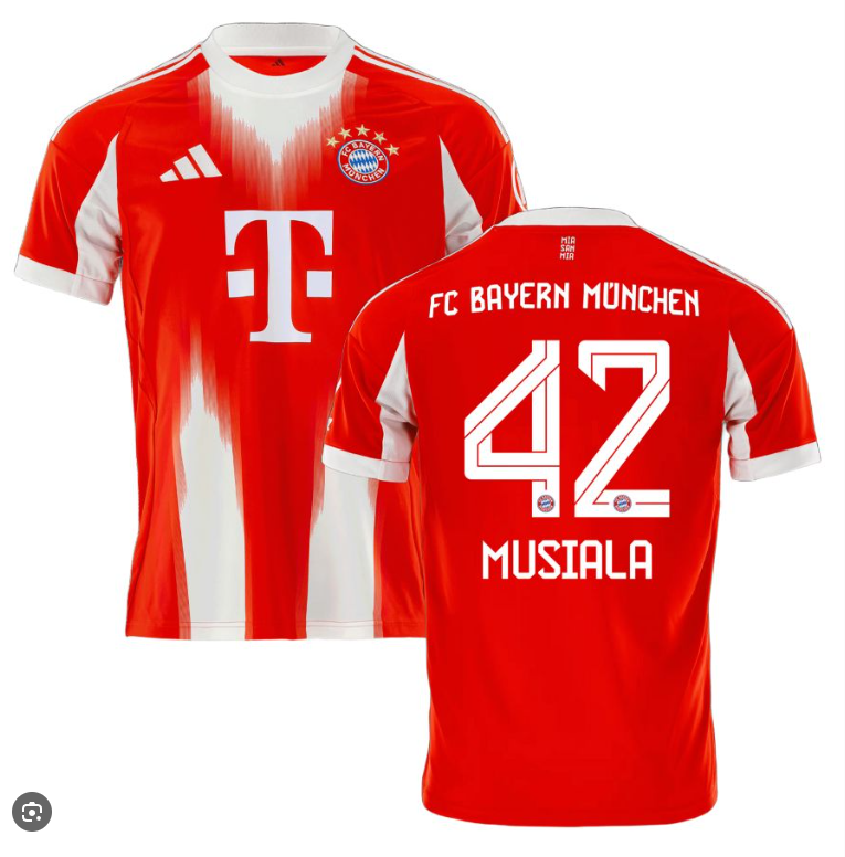 2025/26 BFC 1:1 Quality Home Red Fans Soccer Je... detail image