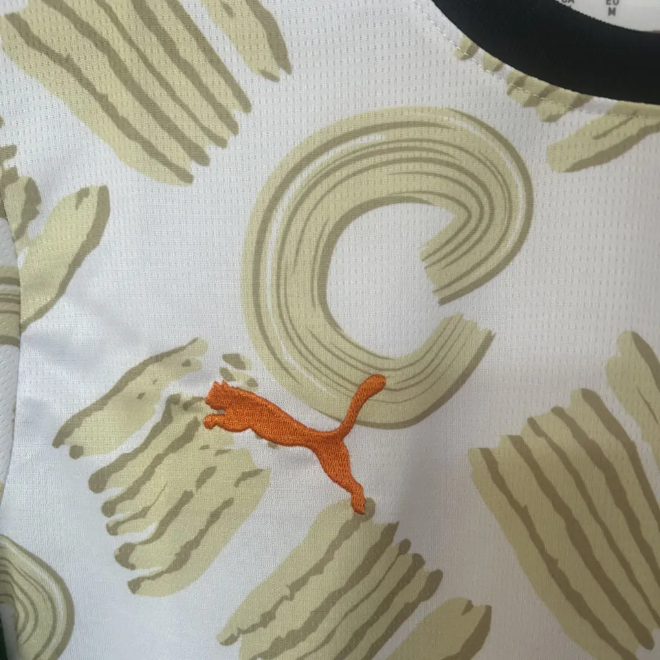 2024/25 Ivory Coast Away White Fans Soccer Jersey detail image