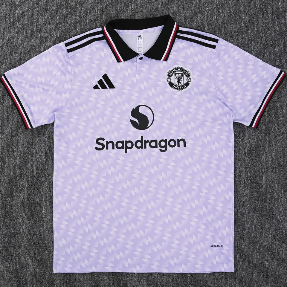 2025/26 M Utd POLO Short Jersey detail image