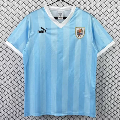 1990 Uruguay Home Retro Soccer Jersey product image