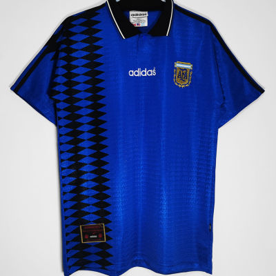 1994 Argentina Away Blue Retro Soccer Jersey product image