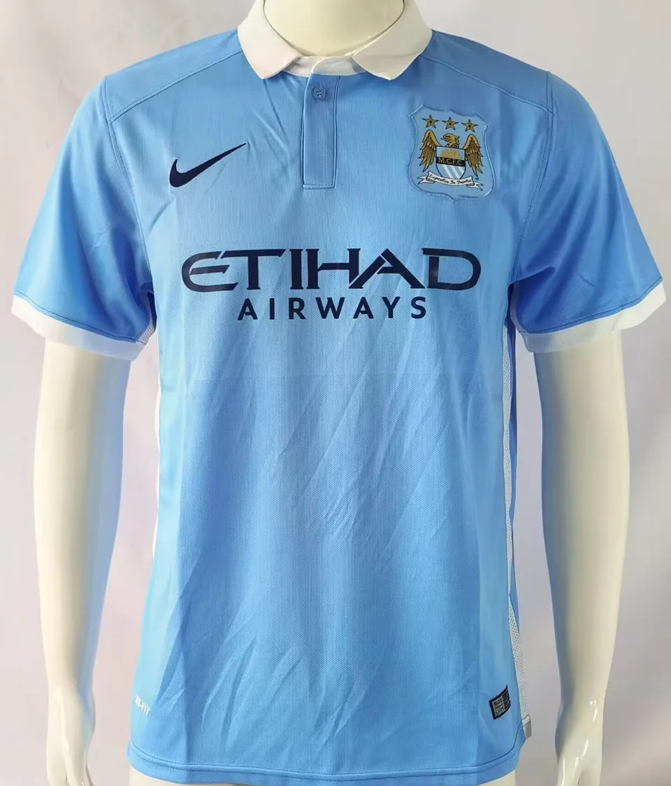 2015/16 Man City Home Blue Retro.. product image