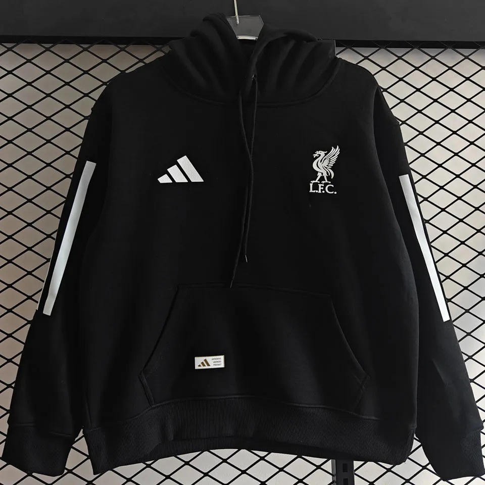 2026 LFC x AD Black Hoody 白三边 黑色 product image