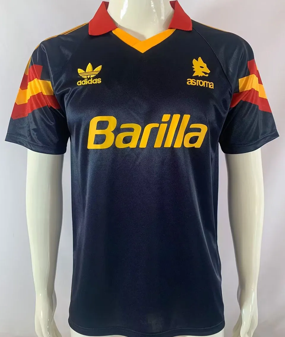 1991/92 Roma Third Black Retro.. product image