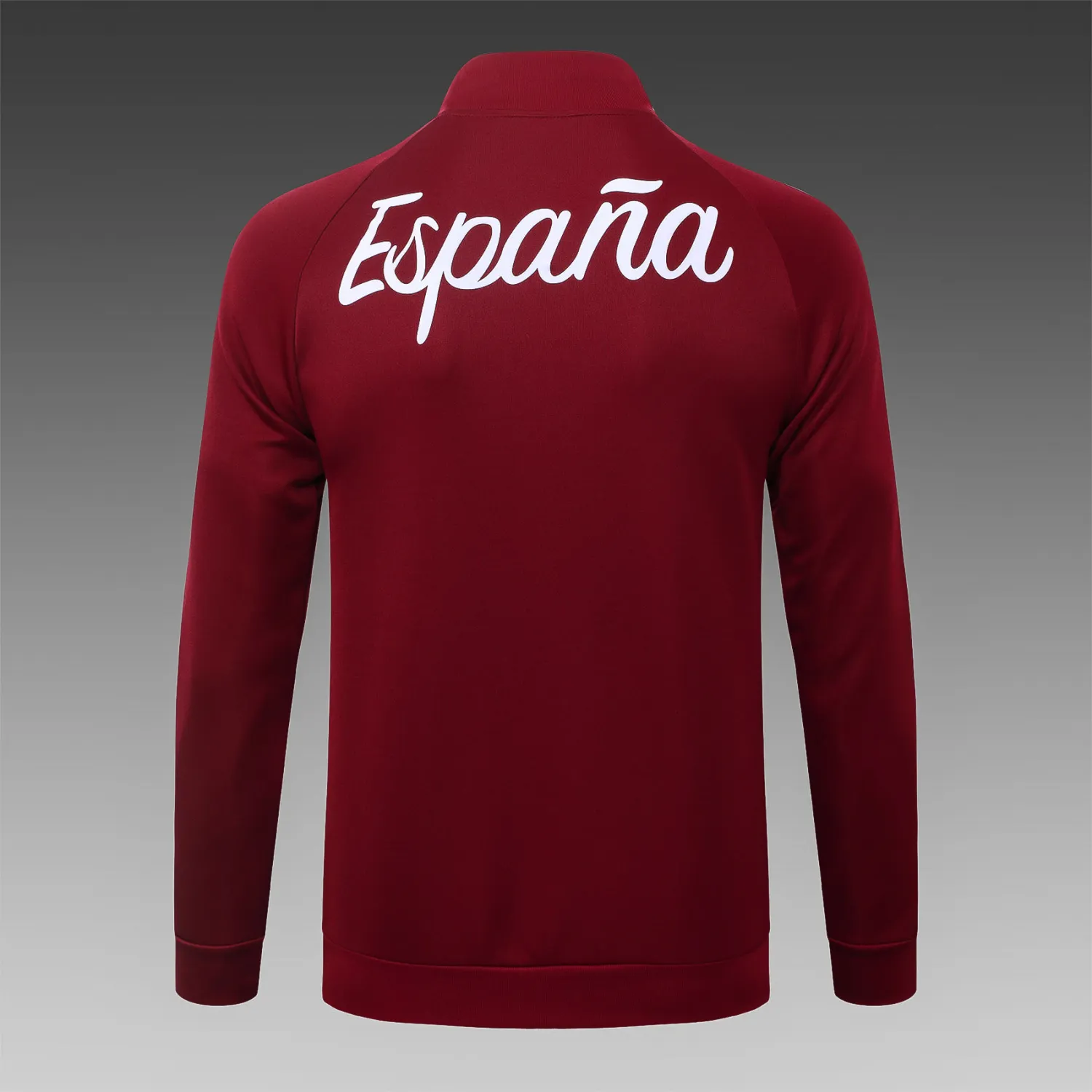 2026/27 Spain Brown Red Half Pull Tracksuit detail image