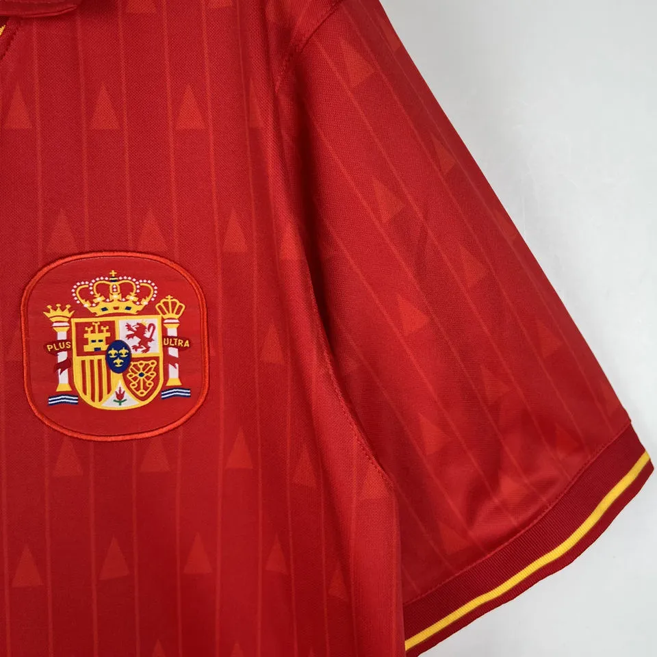 1988/91 Spain Home Red Retro.. detail image