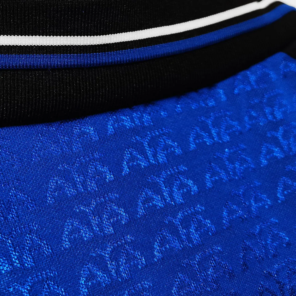 1994 Argentina Away Blue Retro Soccer Jersey detail image