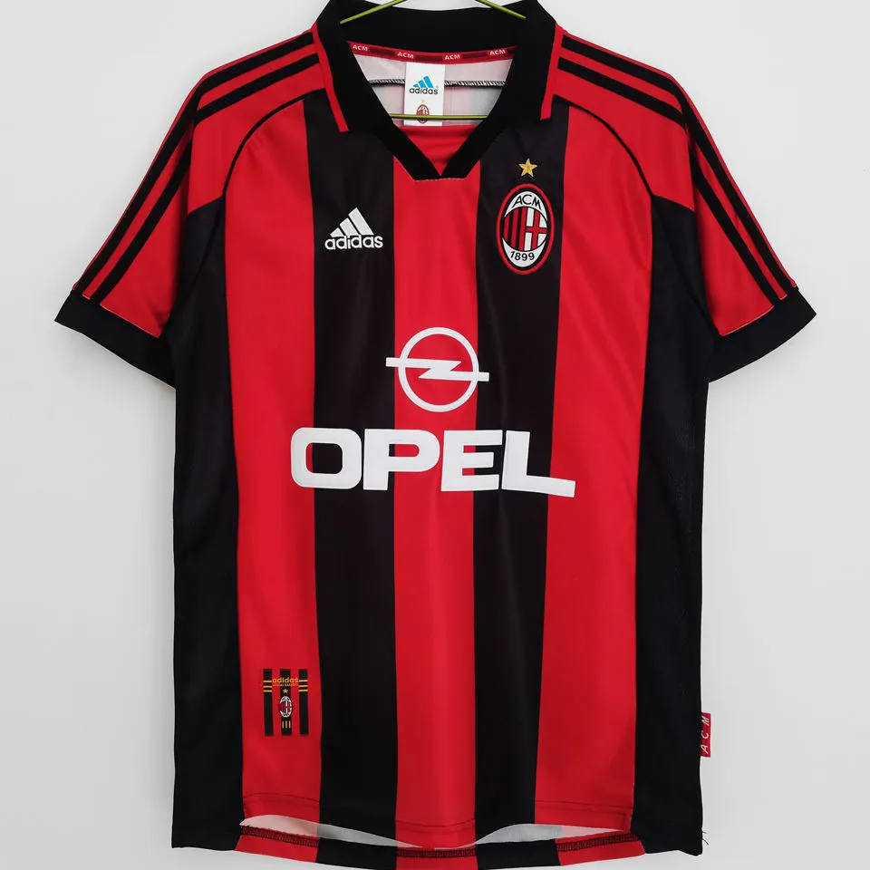 1998/99 AC Milan Home Retro Soccer.. product image