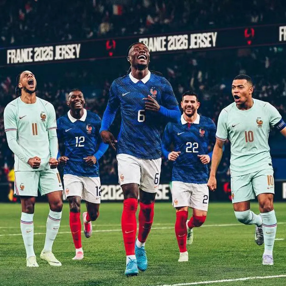2026/27 France 1:1 Quality Home Blue Fans Socce... detail image
