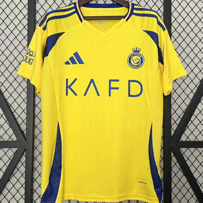 2024/25 Al Nassr Home Yellow Fans Soccer Jersey product image