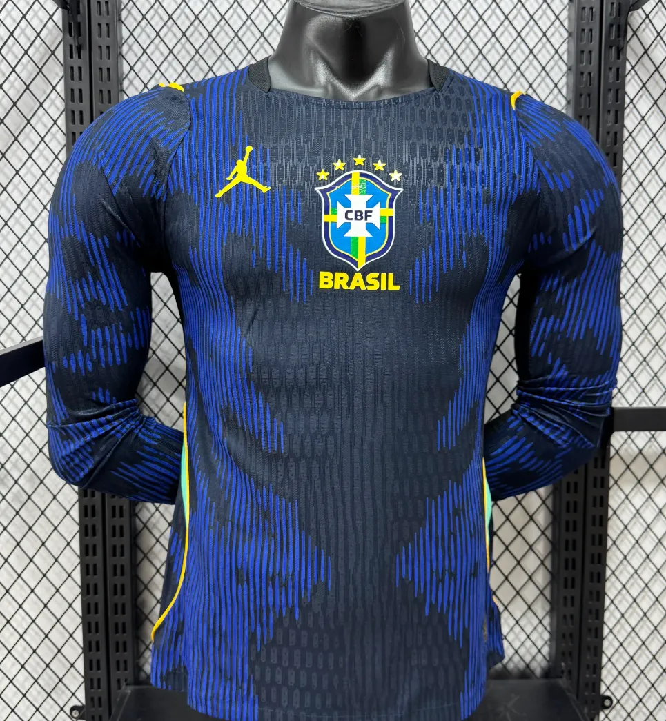 2026/27 Brazil Away Blue Player Long Sleeve So... product image