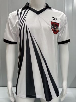 1990/1991 Austria White Retro Soccer Jersey product image
