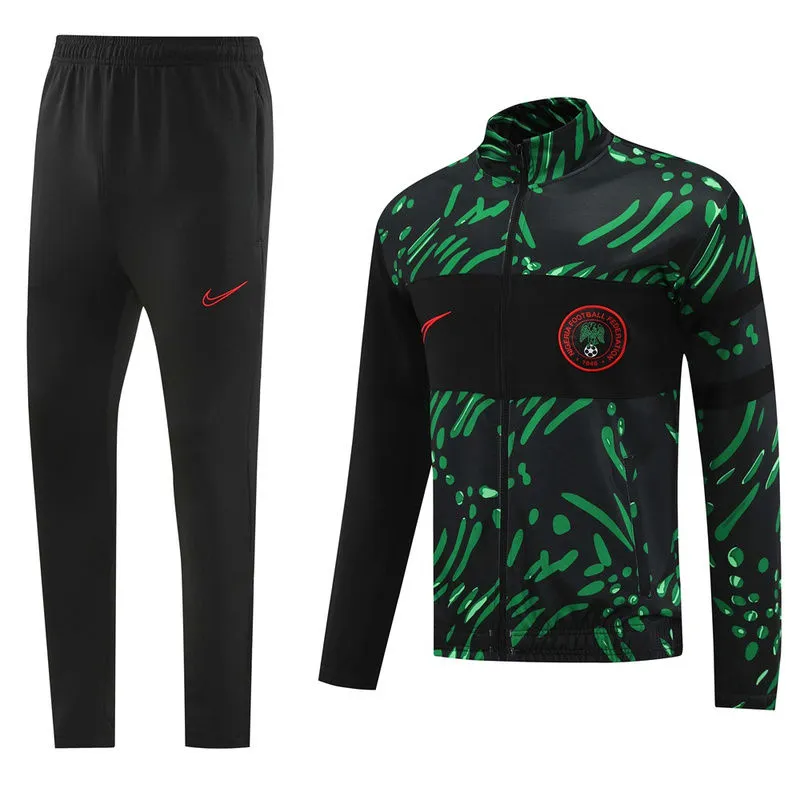 2024/25 Nigeria Black Green Jacket Tracksuit product image