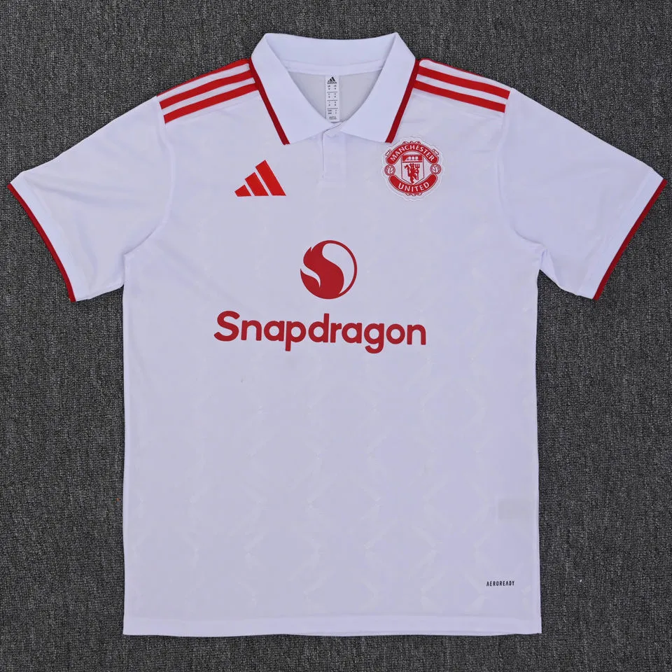 2025/26 M Utd POLO Short Jersey detail image
