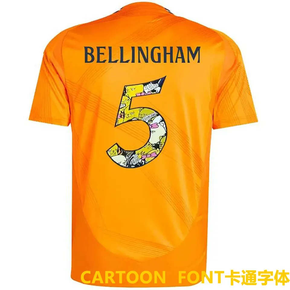 2024/25 RM 1:1 Quality Away Orange Fans Soccer ... detail image