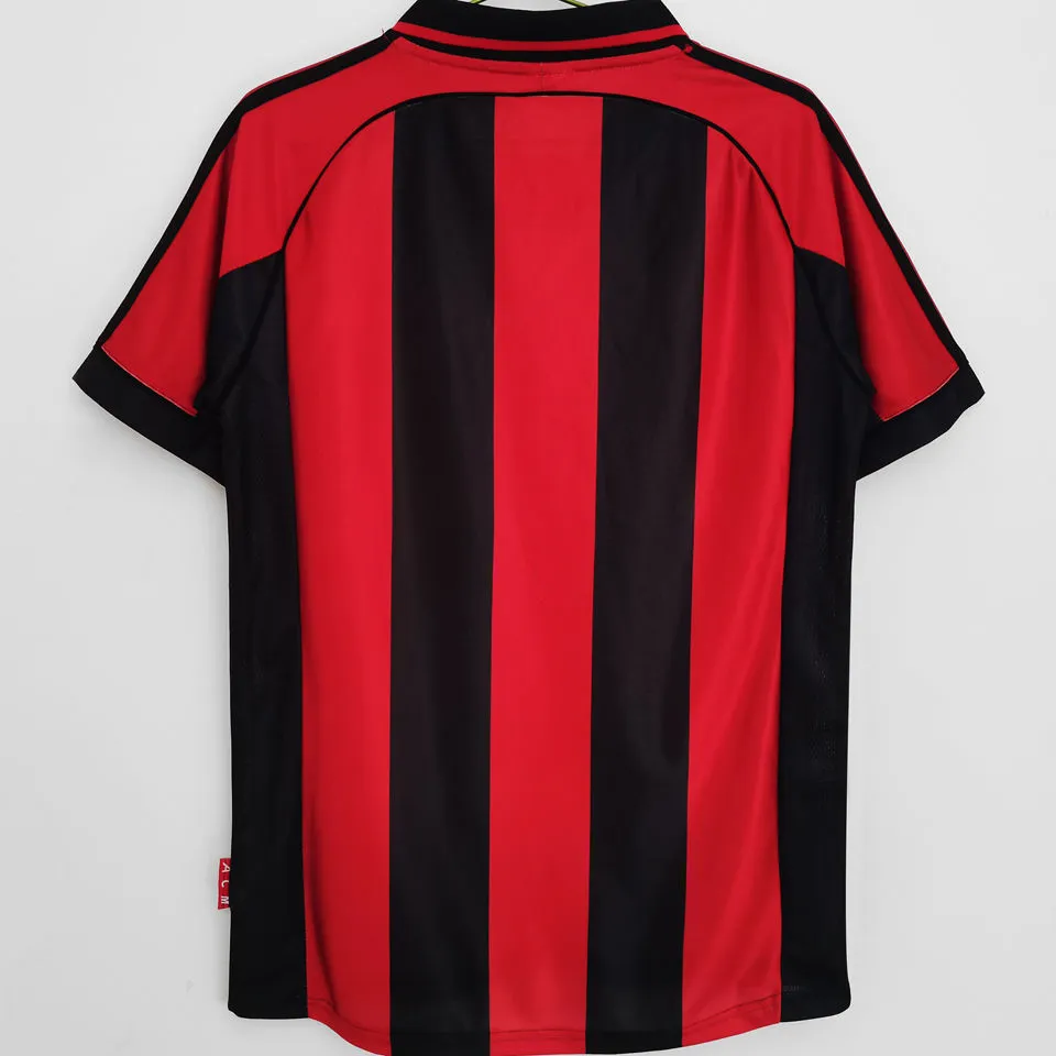 1998/99 AC Milan Home Retro Soccer.. product image