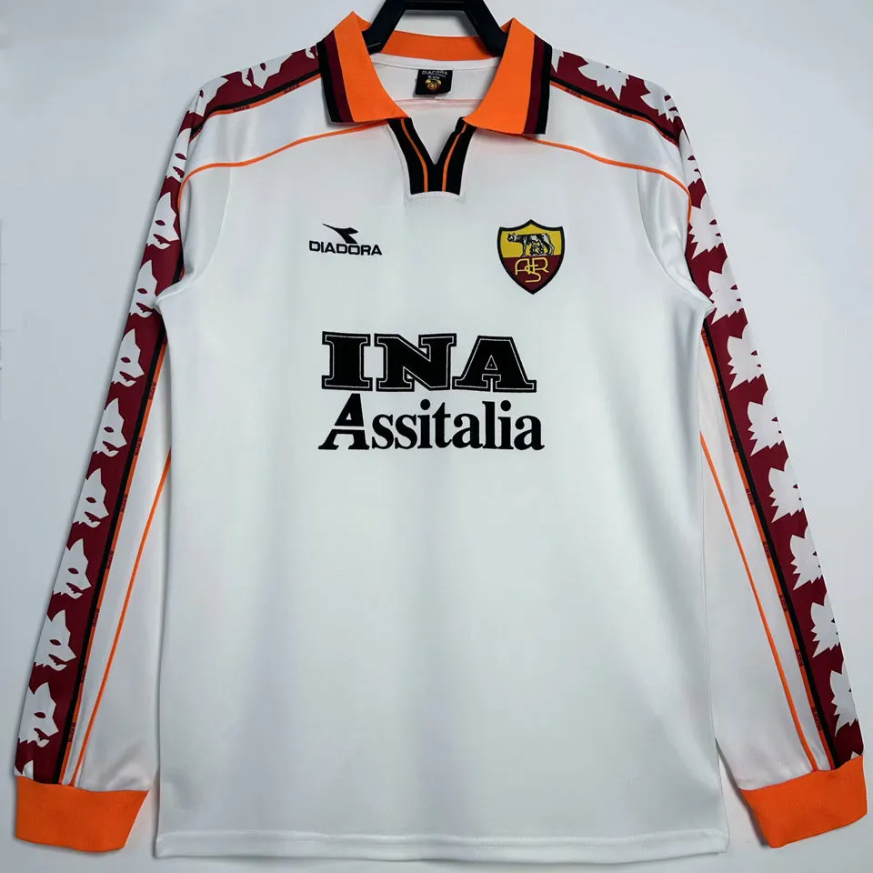 1998/99 Roma Away White Retro Long.. product image