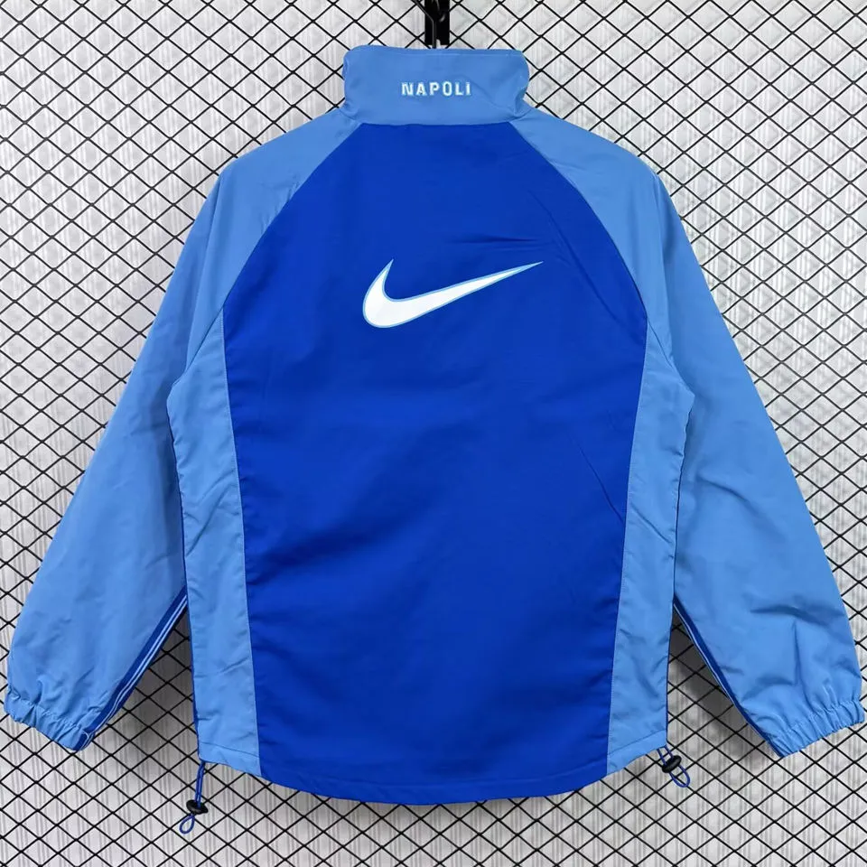 1998/1999 Napoli Blue Retro Windbreaker