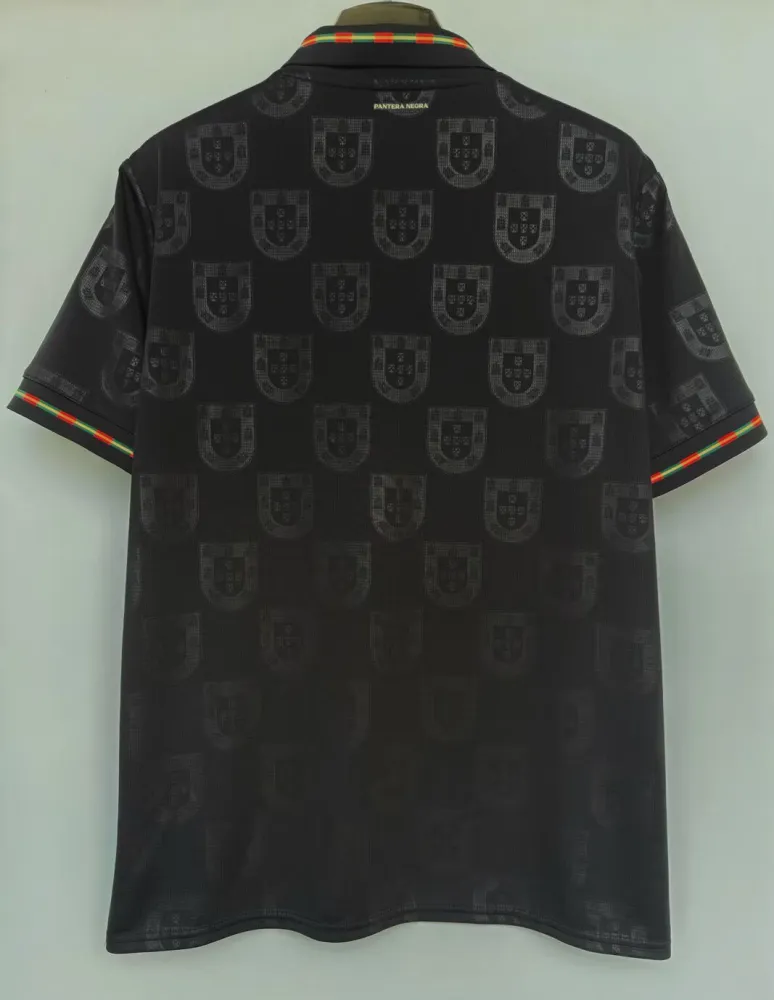 2026/27 Portugal Black Special Edition 1:1 Fans Soccer Jersey (有领)