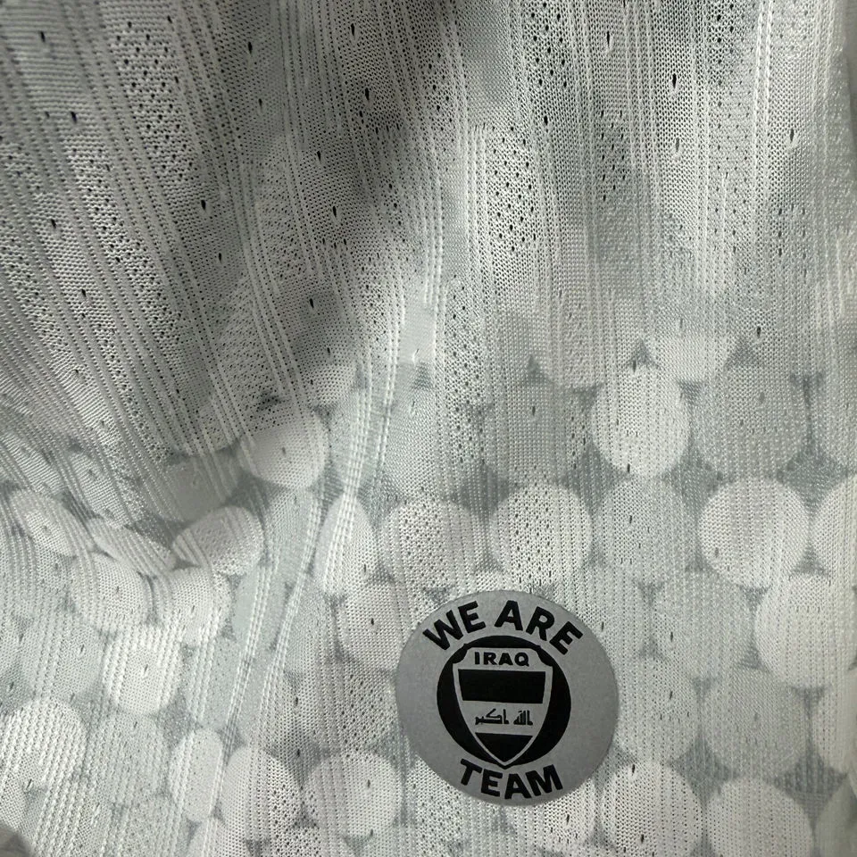 2026/27 Iraq  Home White Player Version Soccer Jersey