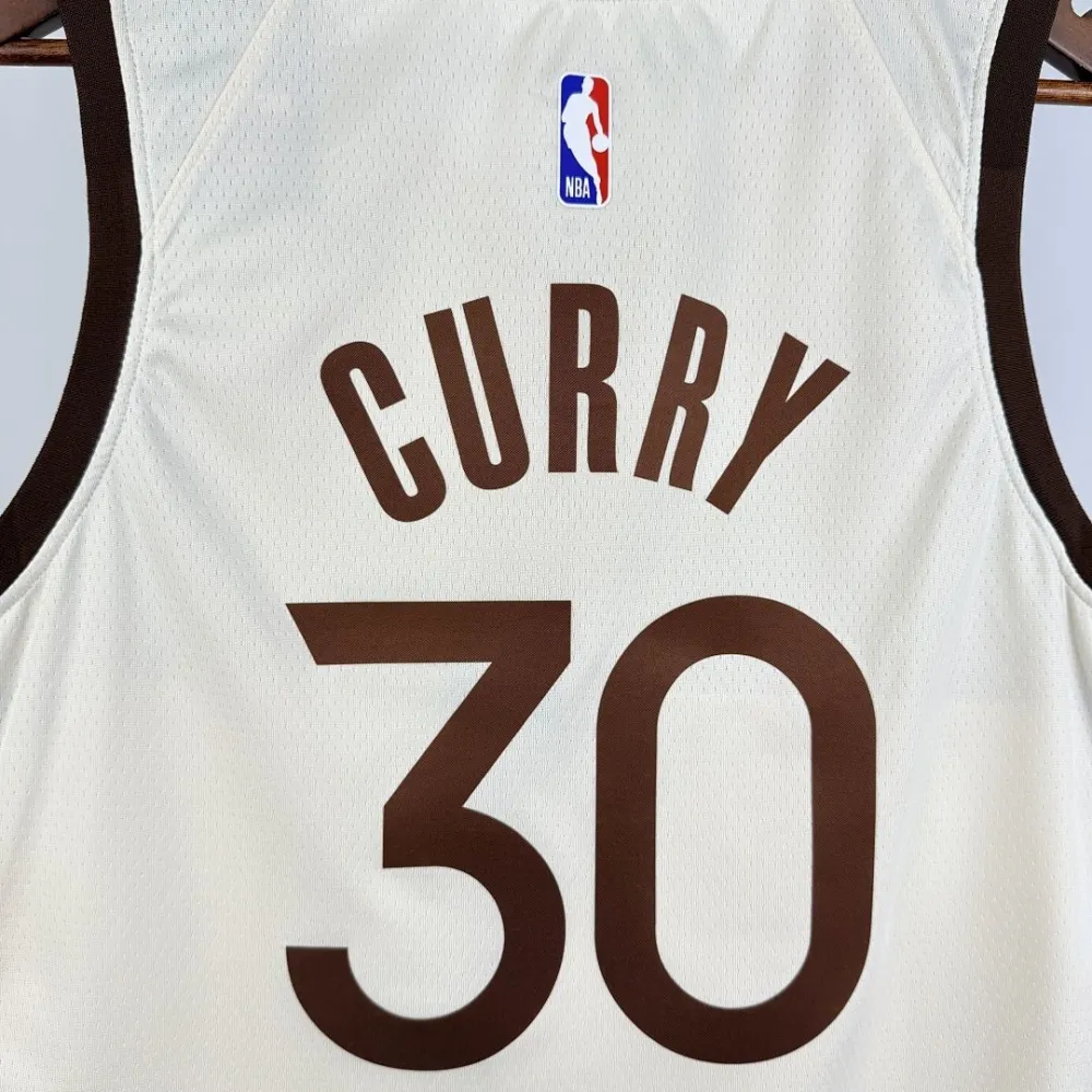 2026/27 Warriors CURRY #30 Beige City version NBA Jerseys