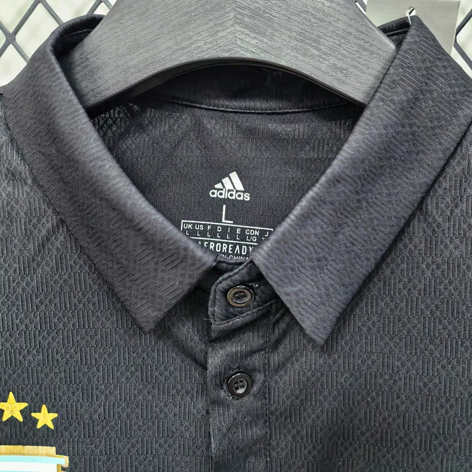 2026/27 Argentina Casual Quick Drying POLO T-Shirt    黑色