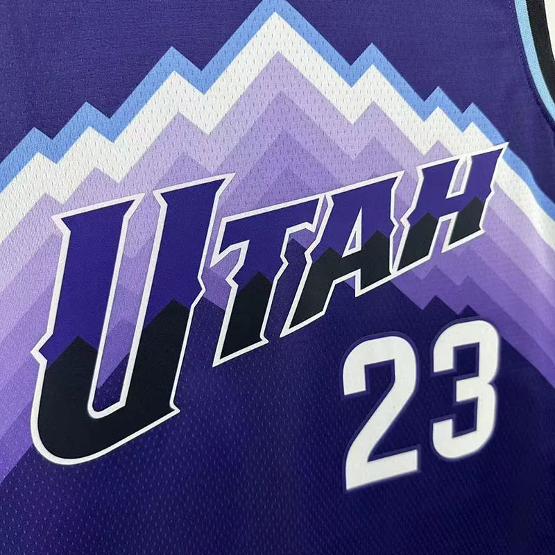 2026 Jazz MARKKANEN #23 Purple NBA Jerseys