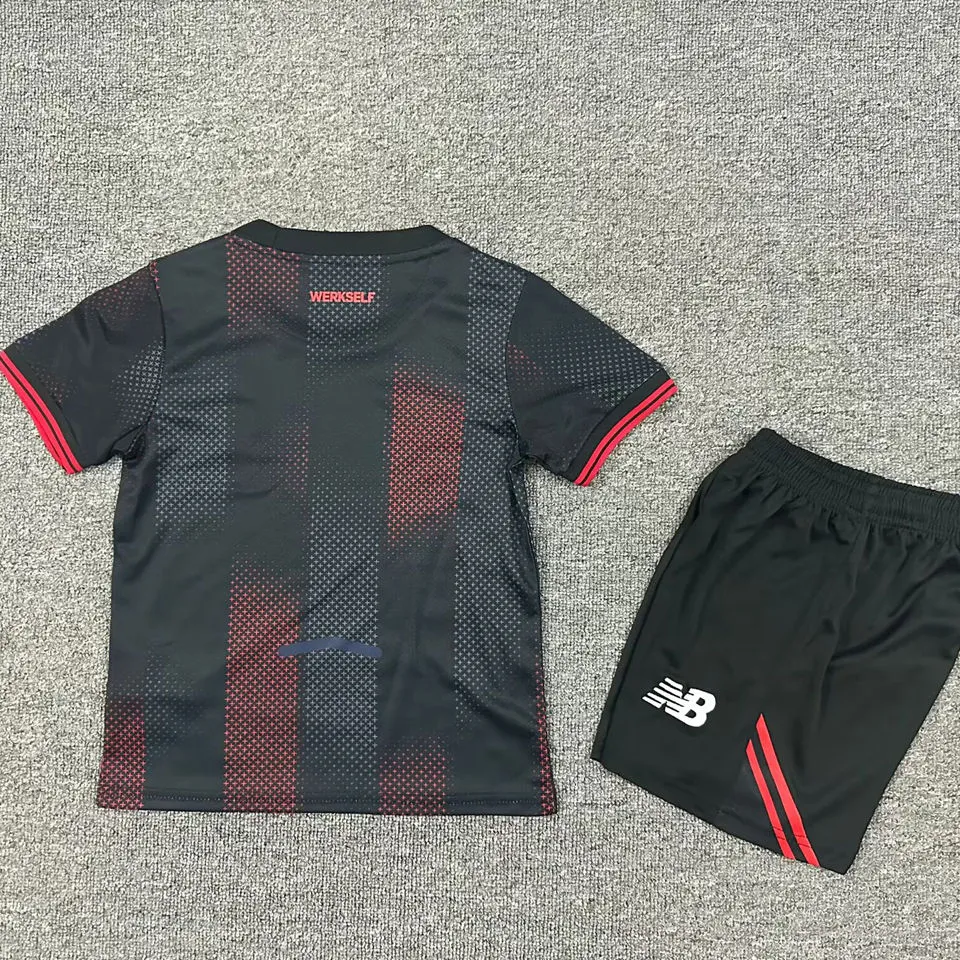 2025/26 LeverKusen Home Kids Soccer Jersey