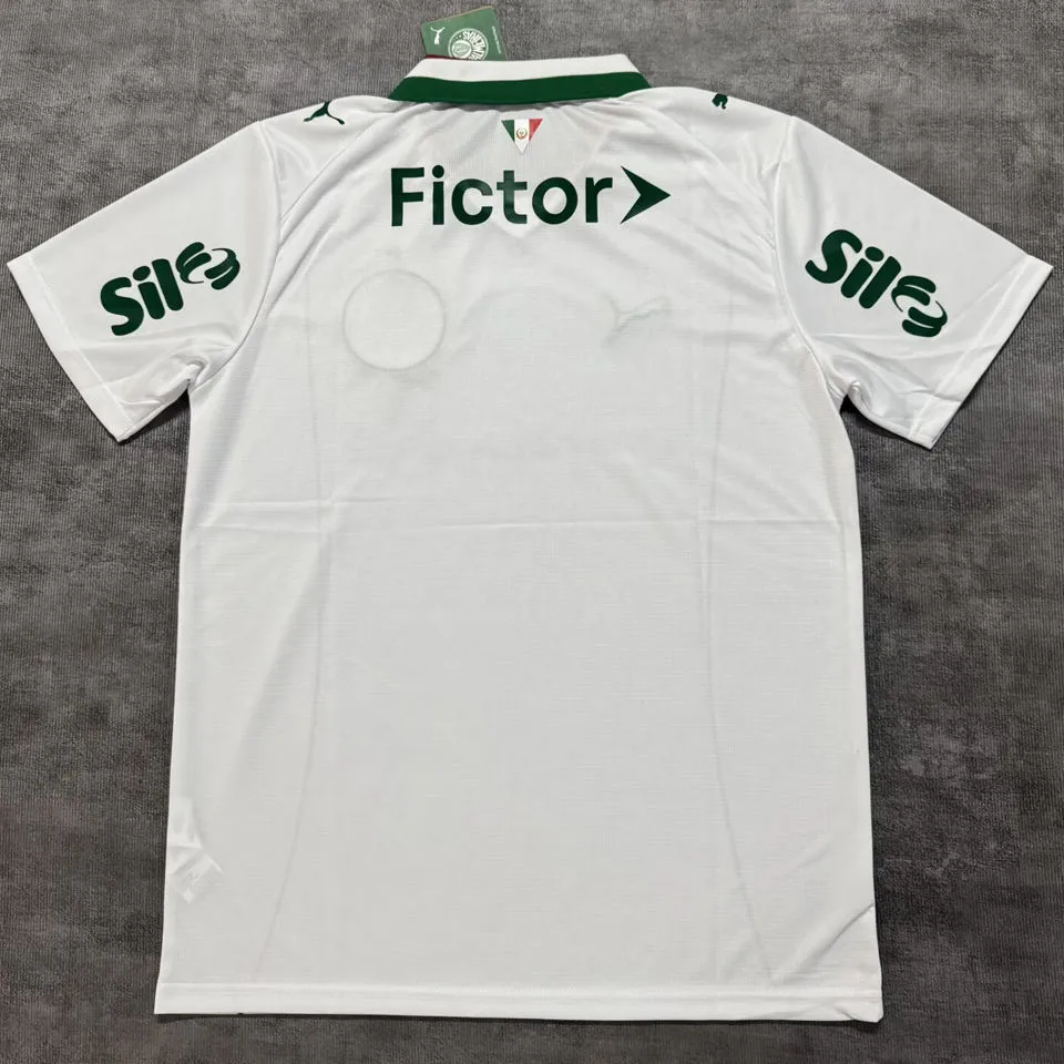 2026/27 Palmeiras 1:1 Quality White Fans Soccer Jersey  (All Sponsor 全广告)