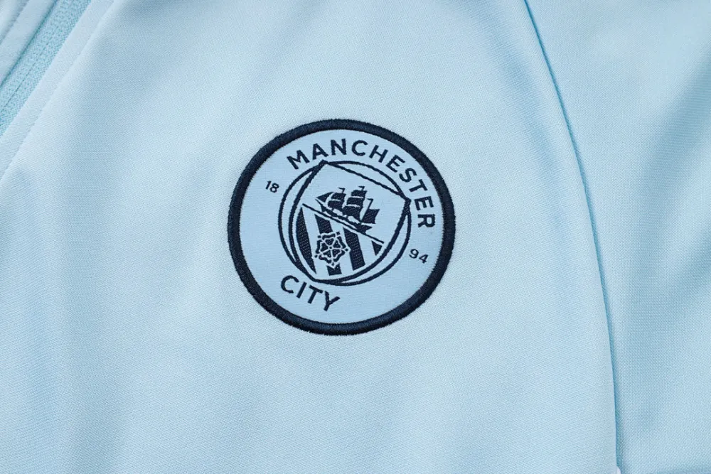 2026/27 Man City Light Blue Jacket Tracksuit