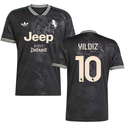 YILDIZ #10 JUV 1:1 Quality Third Fans Soccer Jersey 2025/26 带胸前新广告