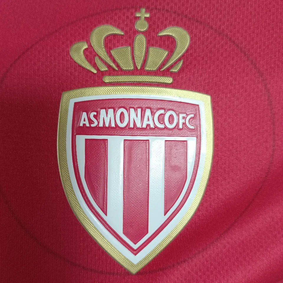 2024/25 Monaco Home Player Version Soccer Jersey